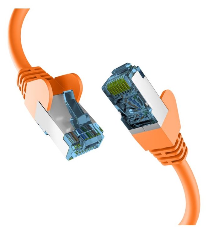 M-CAB CAT7 ORANGE 15M RAW CAB RJ45 - Netzwerk - Telefon