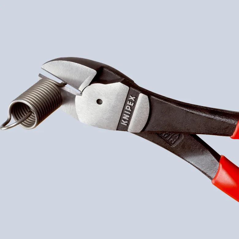 KNIPEX 74 02 160 - Diagonale Zange - 2 mm - Stahl - Kunststoff - Blau - Rot - 57 mm, Ansicht 4