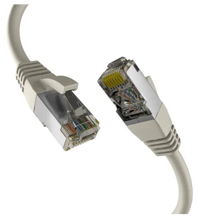 M-CAB CAT8.1 GREY 0.25M PATCH CORD - Netzwerk - CAT 8, Ansicht 2