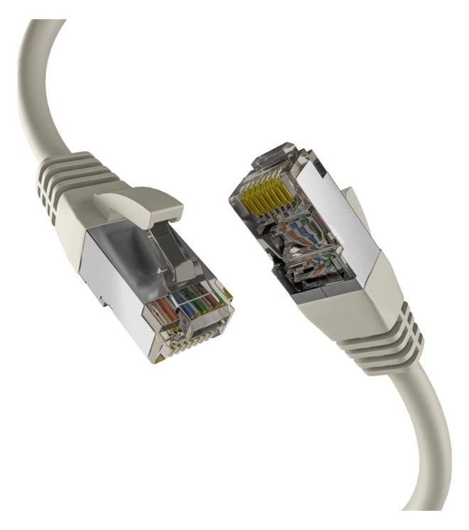 M-CAB CAT8.1 GREY 10M PATCH CORD - Netzwerk - CAT 8