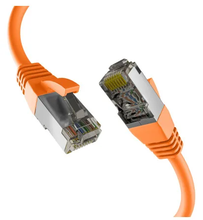 M-CAB CAT8.1 ORANGE 7.5M PATCH CORD - Netzwerk - CAT 8, Ansicht 2