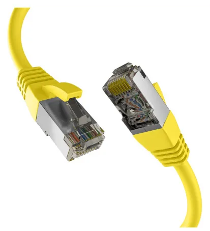 M-CAB CAT8.1 YELLOW 15M PATCH CORD - Netzwerk - CAT 8, Ansicht 2