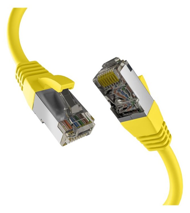M-CAB CAT8.1 YELLOW 5M PATCH CORD - Netzwerk - CAT 8