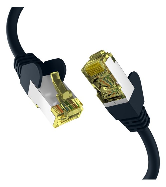 M-CAB EC020200036 - 2 m - Cat6a - S/FTP (S-STP) - RJ-45 - RJ-45