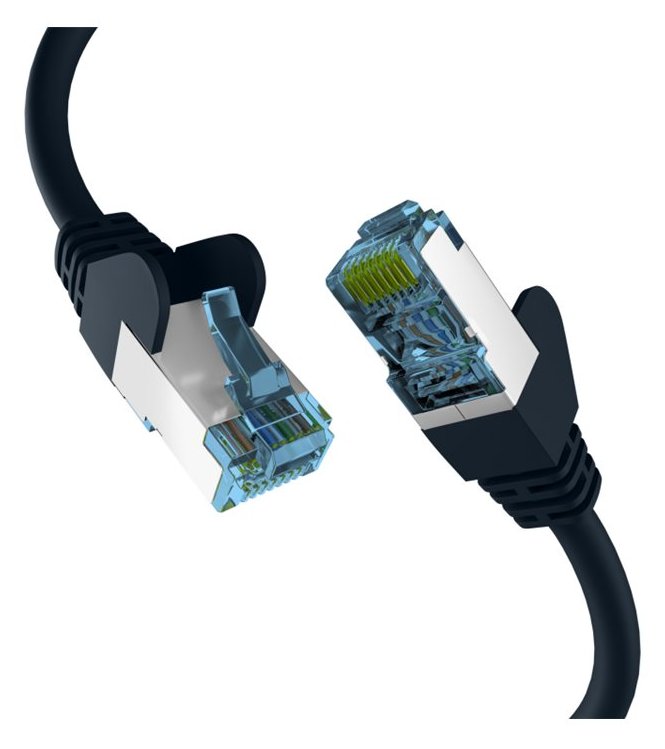 M-CAB EC020200152 - 2 m - Cat7 - S/FTP (S-STP) - RJ-45 - RJ-45