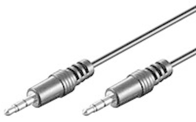 MEDIARANGE Audiokabel - mini-phone stereo 3.5 mm männlich zu mini-phone stereo 3.5 mm männlich von LumaTech
