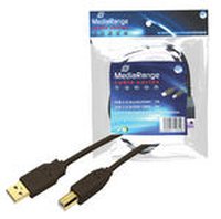 MEDIARANGE Printer Cable - USB-Kabel - USB (M) von LumaTech