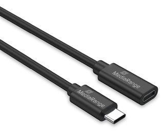 MEDIARANGE USB-C Verlängerungskabel USB 3.2 60W sw - Digital/Daten - Verlängerungskabel von LumaTech