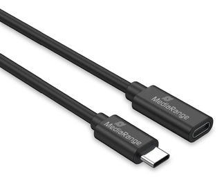 MEDIARANGE USB-C Verlängerungskabel USB 3.2 60W sw - Digital/Daten - Verlängerungskabel von LumaTech
