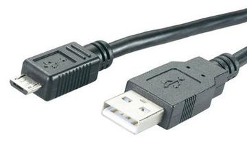 MEDIARANGE USB-Kabel - Micro-USB Typ B (M) von LumaTech