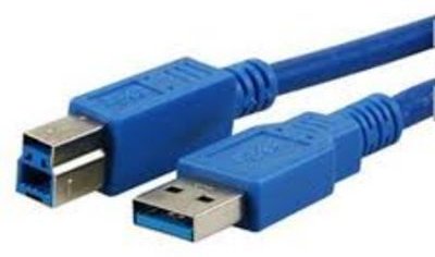 MEDIARANGE USB-Kabel - USB Type B (M) zu USB Typ A (M) von LumaTech