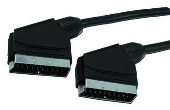 MEDIARANGE Video- / Audiokabel - SCART männlich zu SCART männlich von LumaTech