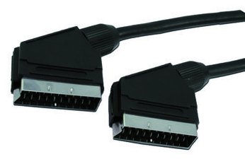 MEDIARANGE Video- / Audiokabel - SCART männlich zu SCART männlich von LumaTech
