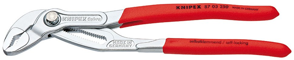 KNIPEX 87 03 250 - Nut- und Federzange - 5 cm - 4,6 cm - Chrom-Vanadium-Stahl - Kunststoff - Rot - 25 cm