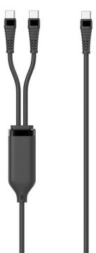 MicroConnect 1-in-2 PD100W USB-C to USB-C×2 Splitter Cable 1.55 - Kabel - Digital/Daten von LumaTech