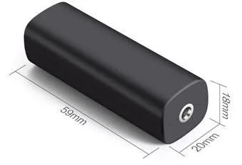 MicroConnect 3.5mm filter adapter cable - 0,15 m - Schwarz - 22 g - 76 mm - 39 mm - 25 mm, Ansicht 2