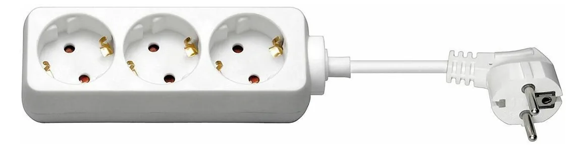 MicroConnect 3-Way - Steckdosenleiste - Eingabe, Eingang Stromversorgung, Ansicht 2
