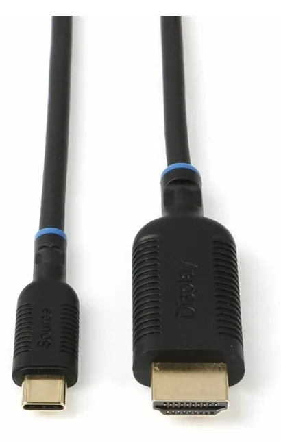 MicroConnect Adapterkabel - 24 pin USB-C männlich zu HDMI männlich, Ansicht 2