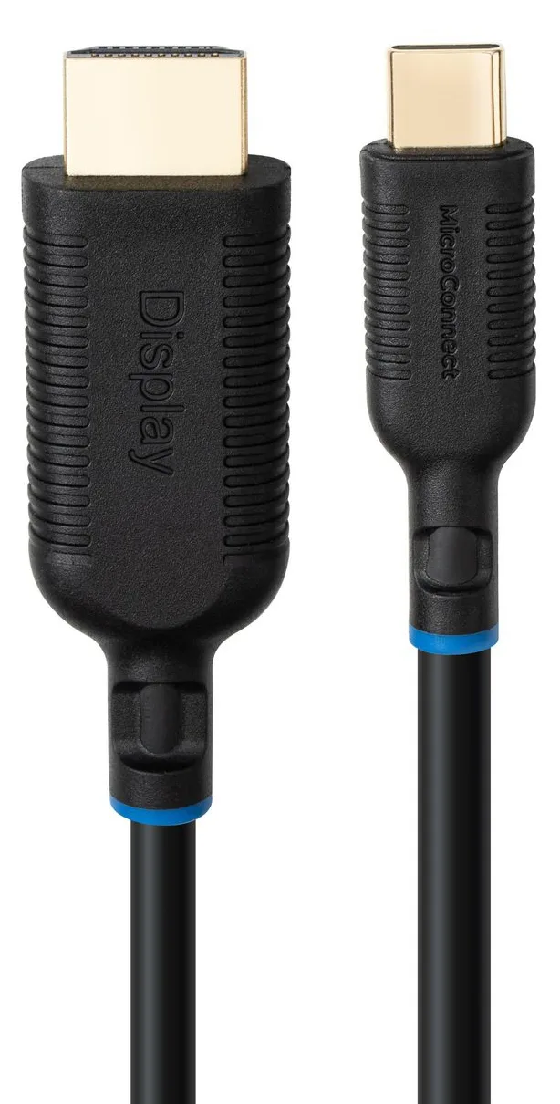 MicroConnect Adapterkabel - 24 pin USB-C männlich zu HDMI männlich, Ansicht 4