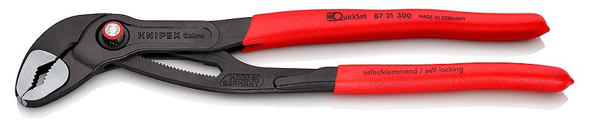 KNIPEX 87 21 300 - Steckverbindungszange - 7 cm - 6 cm - Chrom-Vanadium-Stahl - Metall - Kunststoff - Rot
