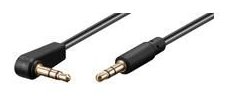 MicroConnect Audiokabel - mini-phone stereo 3.5 mm männlich gewinkelt zu mini-phone stereo 3.5 mm männlich gerade von LumaTech