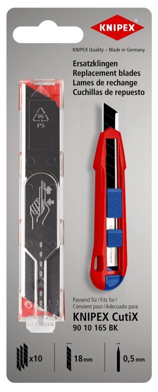 KNIPEX 90 10 165 E02 - Edelstahl - Edelstahl - 119 mm - 24 mm - 11,5 mm - 0,016 g