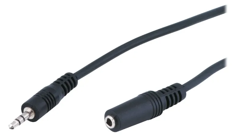 MicroConnect Audiokabel - mini-phone stereo 3.5 mm männlich zu mini-phone stereo 3.5 mm weiblich - 10 m, Ansicht 3