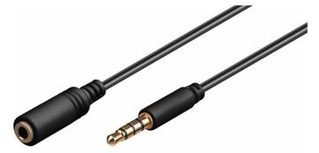 MicroConnect Audioverlängerungskabel - mini-phone stereo 3.5 mm weiblich zu mini-phone stereo 3.5 mm männlich von LumaTech