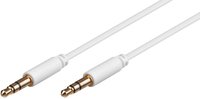MicroConnect AUDLL1.5W 1.5m 3.5mm 3.5mm Weiß Audio-Kabel von LumaTech