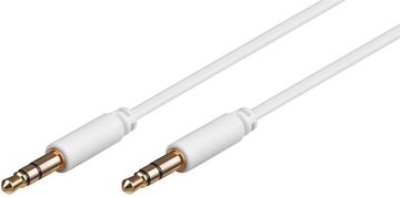 MicroConnect AUDLL2W - 3.5mm - Männlich - 3.5mm - Männlich - 1,5 m - Weiß von LumaTech