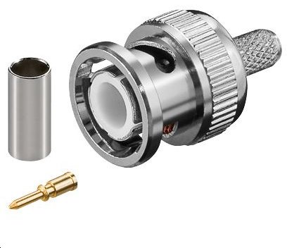 MicroConnect BNC58M BNC Koaxialstecker von LumaTech