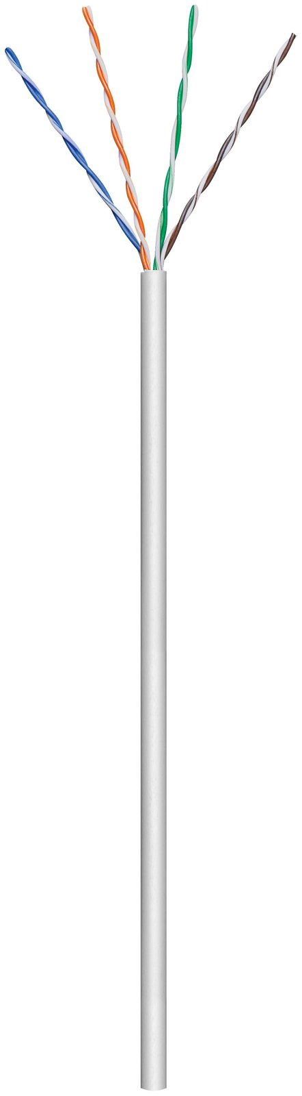 MicroConnect Bulkkabel - 100 m - UTP - CAT 5e - Grau