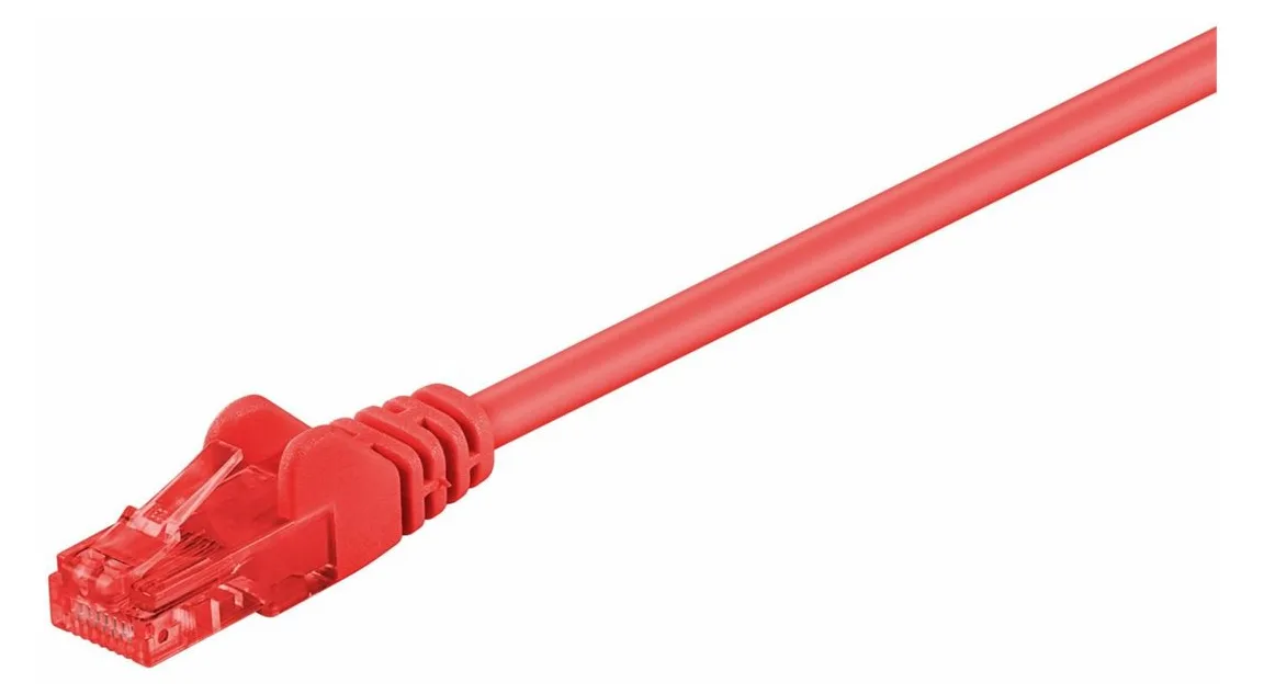 MicroConnect B-UTP60025R - 0,25 m - Cat6 - U/UTP (UTP) - RJ-45 - RJ-45 - Rot, Ansicht 2