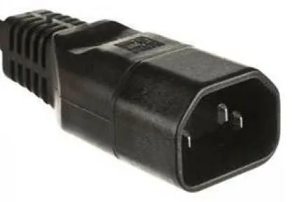 MicroConnect C14PLUG C14 Schwarz Netzstecker-Adapter, Ansicht 2