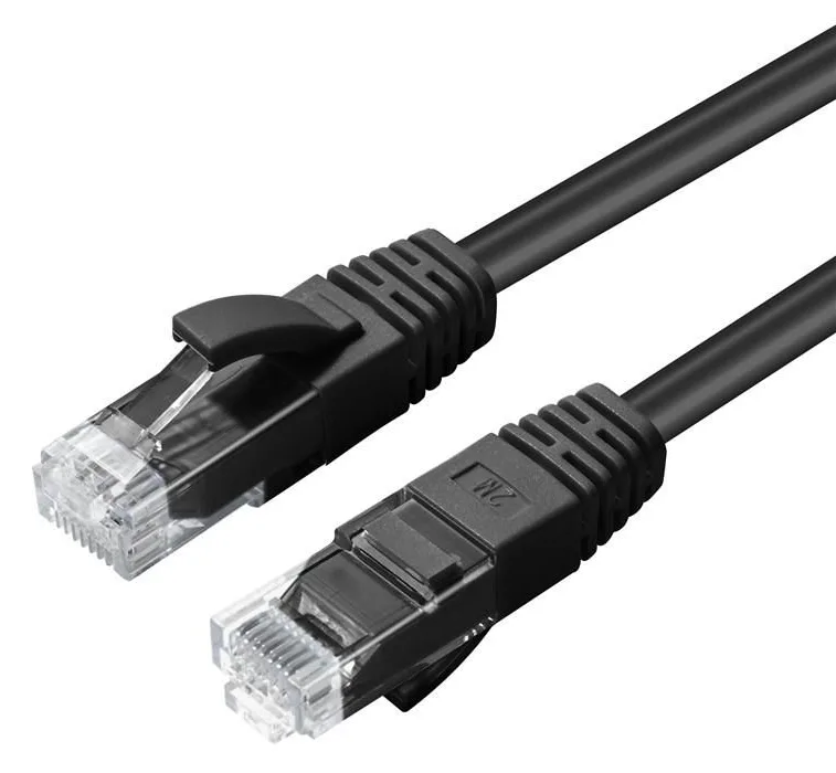 MicroConnect CAT6A UTP Black LSZH - Kabel - Netzwerk, Ansicht 2