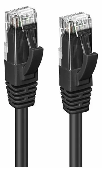 MicroConnect CAT6A UTP Black LSZH - Kabel - Netzwerk, Ansicht 3