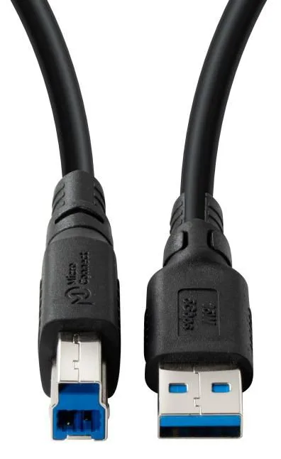 MicroConnect ColorFlex USB 3.2 A-B Gen 1 Cable Halogenfree LSZH - Kabel - Digital/Daten, Ansicht 3