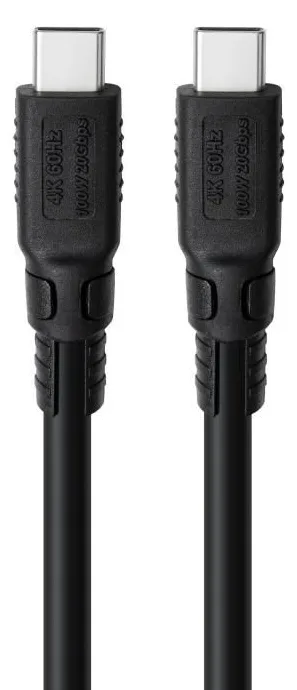 MicroConnect ColorFlex USB-C cable 100W 20Gbps Halogenfree LSZH USB - Kabel - Digital/Daten, Ansicht 4