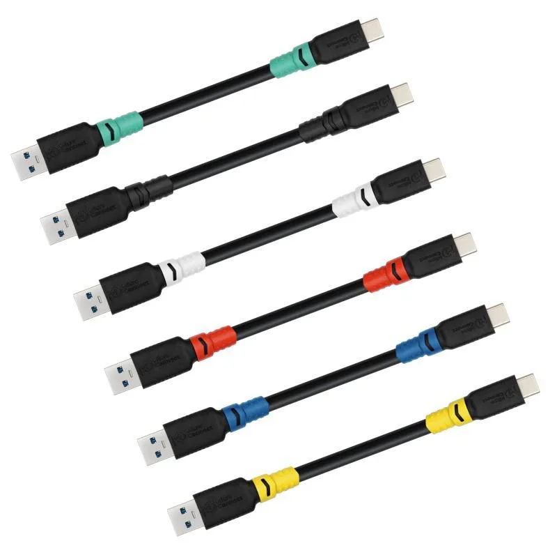 MicroConnect ColorFlex USB-C to USB-A cable 60W 10Gbps Halogenfree - Kabel - Digital/Daten, Ansicht 2
