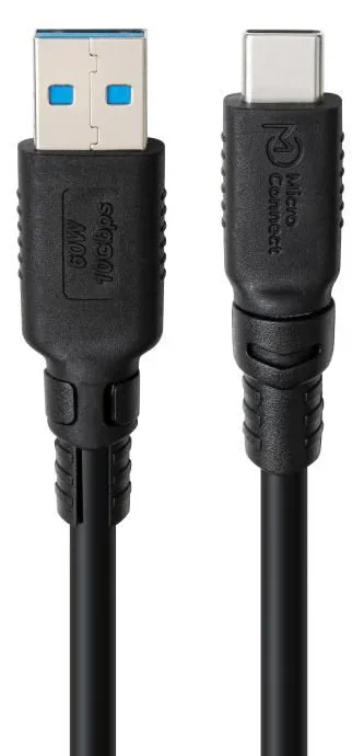 MicroConnect ColorFlex USB-C to USB-A cable 60W 10Gbps Halogenfree - Kabel - Digital/Daten, Ansicht 4
