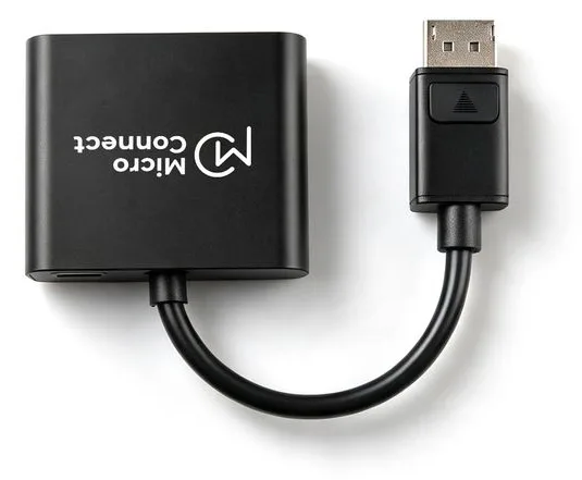 MicroConnect DisplayPort to 2x HDMI female MST Hub - Adapter, Ansicht 3