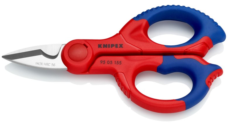 KNIPEX 95 05 155 - Blau - Rot - Edelstahl - 155 mm - 170 g - Deutschland