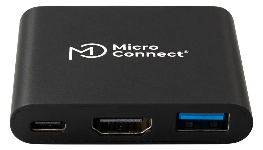 MicroConnect Dockingstation - USB-C - HDMI, Ansicht 3
