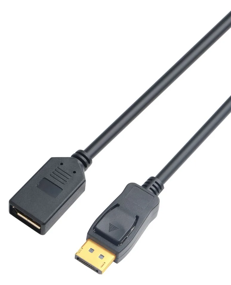 MicroConnect DP-MFG-100 1m DisplayPort DisplayPort Schwarz DisplayPort-Kabel, Ansicht 2