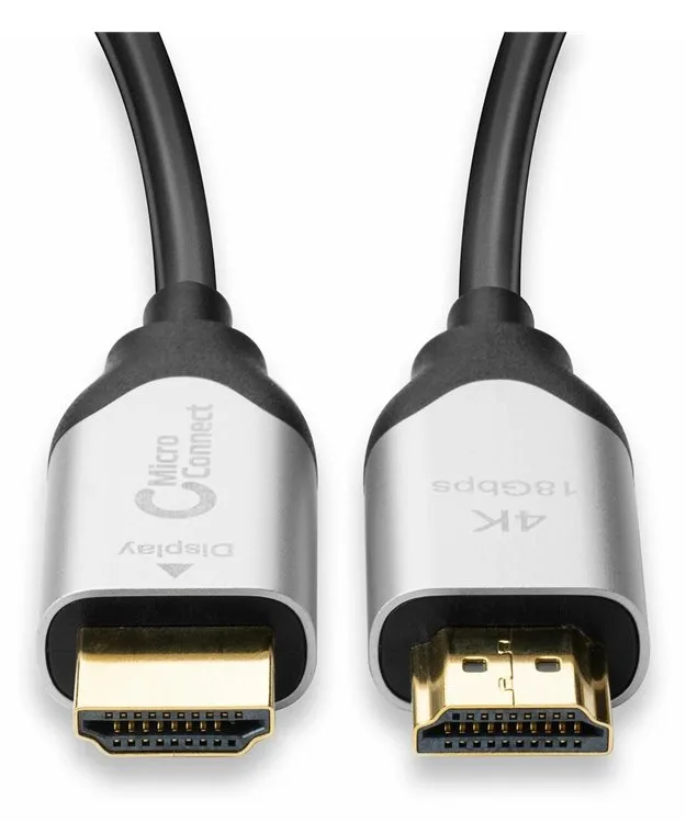 MicroConnect HDM191930V2.0OP, 30 M, HDMI TYP A (STANDARD), HDMI TYP A (STANDARD), 18 GBIT/S, SCHWARZ, Ansicht 3