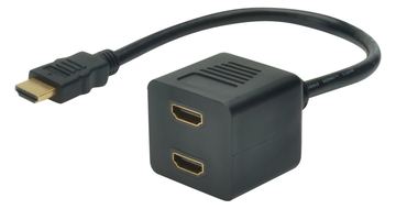 MicroConnect HDMI Splitter - Dual Link - HDMI (W) von LumaTech