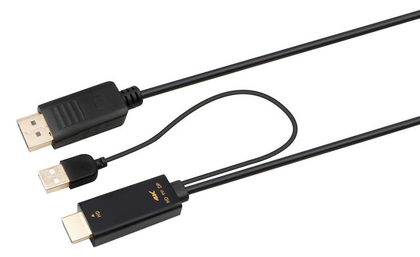 MicroConnect HDMI-DP-CON3 - 3 m - HDMI Typ A (Standard) - DisplayPort - Männlich - Männlich - Gerade von LumaTech