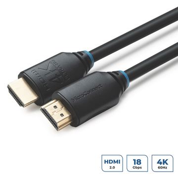 MicroConnect HDMI-Kabel mit Ethernet - HDMI männlich zu HDMI männlich von LumaTech