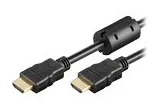 MicroConnect High Speed - HDMI-Kabel - HDMI männlich zu HDMI männlich - 7.5 m - Schwarz - unterstützt 4K 30 Hz, Ansicht 2