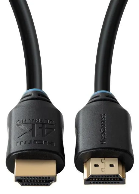 MicroConnect Highspeed - HDMI-Kabel mit Ethernet - HDMI männlich zu HDMI männlich - 1.5 m - Dreifachisolierung - Schwarz, Ansicht 4